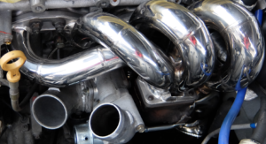 sr20detシルビア180SX 社外アウトレットパイプO2センサー 日産 シルビア SR20DET ターボ アウトレット パイプ S14 S15 75φ