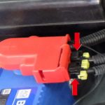 車のバッテリー